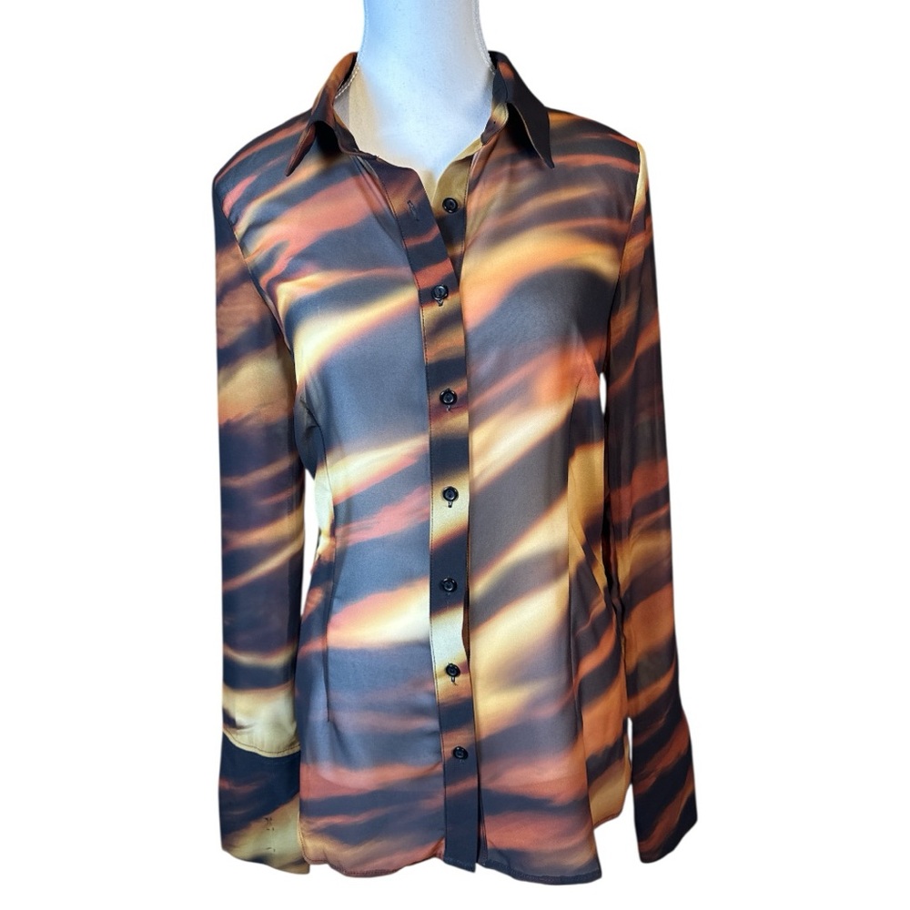 PrettyLittleThing Button Down Shirt NWT - Picture 9 of 9